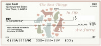 Dogs - Cats - Hearts Personal Checks | BAP-91