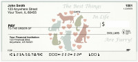 Dogs - Cats - Hearts Personal Checks | BAP-91