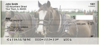 Clydesdale Horses Personal Checks | BAQ-87