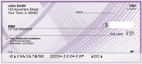 Purple Ribbon Personal Checks | BAQ-97