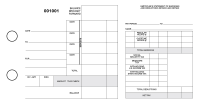 Bakery Itemized Disbursement Payroll Designer Business Checks | BU3-7CDS02-IDP
