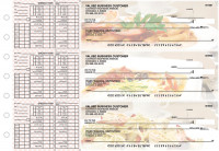 Italian Cuisine Payroll Designer Business Checks | BU3-CDS05-PAY