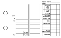 Japanese Cuisine Multi Purpose Designer Business Checks | BU3-CDS06-DEP