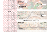 Pizza Multi Purpose Designer Business Checks | BU3-CDS08-DEP
