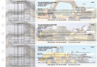 Construction Multi Purpose Designer Business Checks | BU3-CDS10-DEP