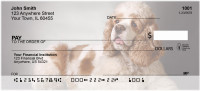 Cocker Spaniels Are Cute Personal Checks | DOG-18
