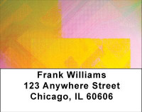 Colorful Collage Address Labels | LBABS-06