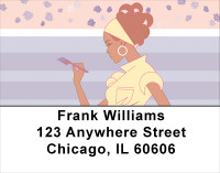 Black Is Beautiful Address Labels | LBAFR-06