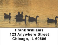 Ducks on a Golden Pond Address Labels | LBANI-65