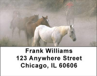 Wild Horse Roundup Address Labels | LBANI-81
