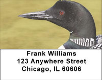 A Loon-ee Family Address Labels | LBANJ-03