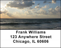 Sunsets And Beaches Address Labels | LBBAA-87