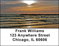 Sunsets And Beaches Address Labels | LBBAA-87