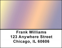 Rainbow Colors Address Labels | LBBAB-25