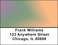 Rainbow Colors Address Labels | LBBAB-25