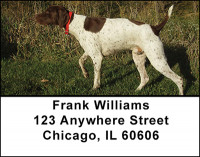 German Short-Haired Pointer Address Labels | LBBAB-30