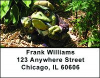 Froggy Fun Address Labels | LBBAB-36