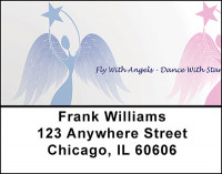 Fly With Angels Address Labels | LBBAB-44