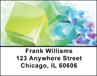 3D Abstract Address Labels | LBBAB-72