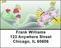 Butterfly Abstracts Address Labels | LBBAB-73