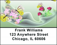 Butterfly Abstracts Address Labels | LBBAB-73
