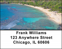Pristine Beaches Address Labels | LBBAB-78