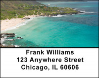 Pristine Beaches Address Labels | LBBAB-78