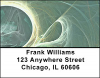 Celestial Clouds Surrounding Planet Address Labels | LBBAB-79