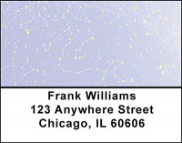 Whimsical Sun and Moon Address Labels | LBBAB-82