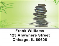 Zen Green Address Labels | LBBAB-92