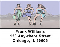 Shopping and Fashion Address Labels | LBBAC-04