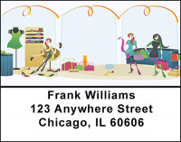 Shopping and Fashion Address Labels | LBBAC-04