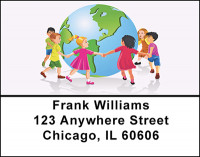 Children of the World Address Labels | LBBAC-13