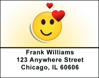 Smiley Faces -2 Address labels | LBBAC-24