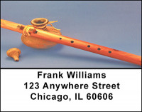 Native American Music Makers Address Labels | LBBAC-35