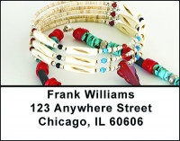 Native American Jewelry Address Labels | LBBAC-36