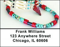 Native American Jewelry Address Labels | LBBAC-36