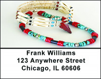 Native American Jewelry Address Labels | LBBAC-36