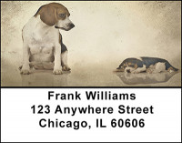 Beagle Mom Address Labels | LBBAC-39