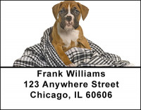 Boxer Dog Breed Address Labels | LBBAC-42