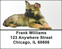 German Shepherd Dog Breed Address Labels | LBBAC-50