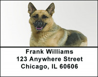 German Shepherd Dog Breed Address Labels | LBBAC-50