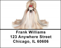 Shih Tzu Dog Breed Address Labels | LBBAC-66
