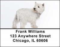 West Highland White Terrier Address Labels | LBBAC-70