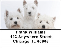 West Highland White Terrier Address Labels | LBBAC-70