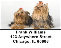 Yorkshire Terrier Dog Address Labels | LBBAC-72