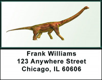 Dinosaur Illustrations Address Labels | LBBAC-76