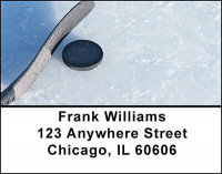 Ice Hockey Goal Address Labels | LBBAC-84