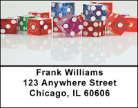 Roll The Dice Address Labels | LBBAC-85