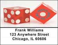 Roll The Dice Address Labels | LBBAC-85
